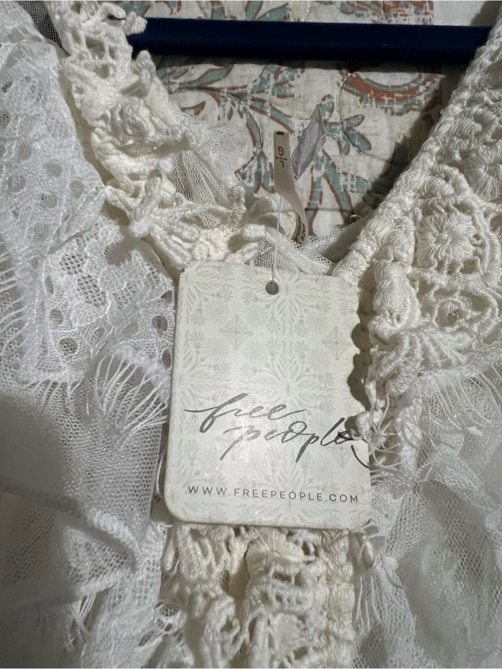 Delicate Ivory Lace & Ruffle Camisole - Picture 7 of 8